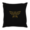 henna hylian symbol Throw Pillow