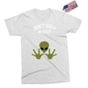 Alien Says Don't Touch My Belly Exclusive T-shirt