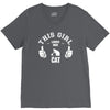 This Girl Loves Her Cat V-Neck Tee