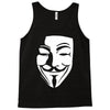 v per vendetta face film horror cinema&amp;tv Tank Top