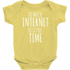 so wake me up when school is over Baby Onesie