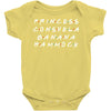 princess consuela banana hammock Baby Bodysuit