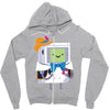 and someday i'm going to be a real boy Zipper Hoodie