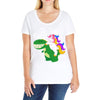 To The Disco Ladies Curvy T-Shirt