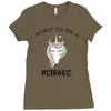 Born To Be A Unicorn! Ladies Fitted T-Shirt