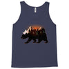 Bear Adventure With Roses Tank Top