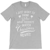 drink wine &amp; watch christmas movies T-Shirt