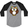 lovely owl 3/4 Sleeve Shirt