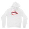 enjoy cocaine funny gray Unisex Hoodie