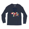 mama bear floral Long Sleeve Shirts