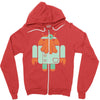 droidberg Zipper Hoodie