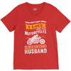 Motorcycles Husband V-Neck Tee