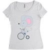 Biker Mice Women's Triblend Scoop T-shirt