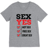 Sex Yes Please V-Neck Tee