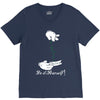 mickey hands rolling weed marijuana V-Neck Tee
