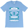 Never Underestimate the Strength of a Ovarian Cancer Warrior T-Shirt