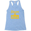 drum n bass birthday music Racerback Tank