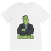 old school zombie V-Neck Tee