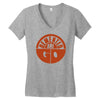 demented logo Women's V-Neck T-Shirt