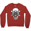 butter skull black Crewneck Sweatshirt
