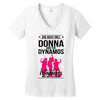 Donna and DynamoS Women's V-Neck T-Shirt