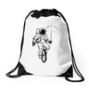 astronaut Drawstring Bags