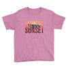 Sunset Youth Tee