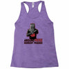 uncle black knight Racerback Tank