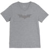 uomo batman bruce wayne logo stampa argento cinema&amp;tv V-Neck Tee