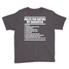 rules for dating my daughter Youth Tee