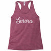 senora white Racerback Tank