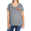 scorpion pocket Ladies Curvy T-Shirt