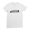 golf evolotions Ladies Fitted T-Shirt