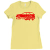 mercedes benz keep it Ladies Fitted T-Shirt