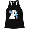 arctic fox adopt Racerback Tank