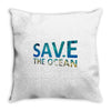 SaveThe Ocean Throw Pillow