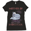 mother of british shorthair Ladies Fitted T-Shirt