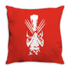 wolverine avengers inspired superhero Throw Pillow