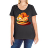all the noms Ladies Curvy T-Shirt