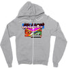 arkanoid retro game, ideal gift or birthday present. Zipper Hoodie