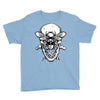 butter skull black Youth Tee