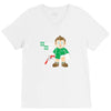 breaking bricks V-Neck Tee