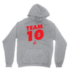team 10 red Unisex Hoodie