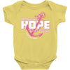 we have this hope breast cancer awareness Baby Bodysuit