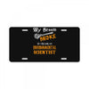 environmental scientist License Plate