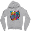 things might get weird Zipper Hoodie