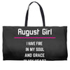 August Girl Weekender Totes