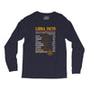 Libra Facts Zodiac Long Sleeve Shirts