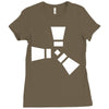 Rust Ladies Fitted T-Shirt