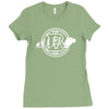bitcoin' logo Ladies Fitted T-Shirt